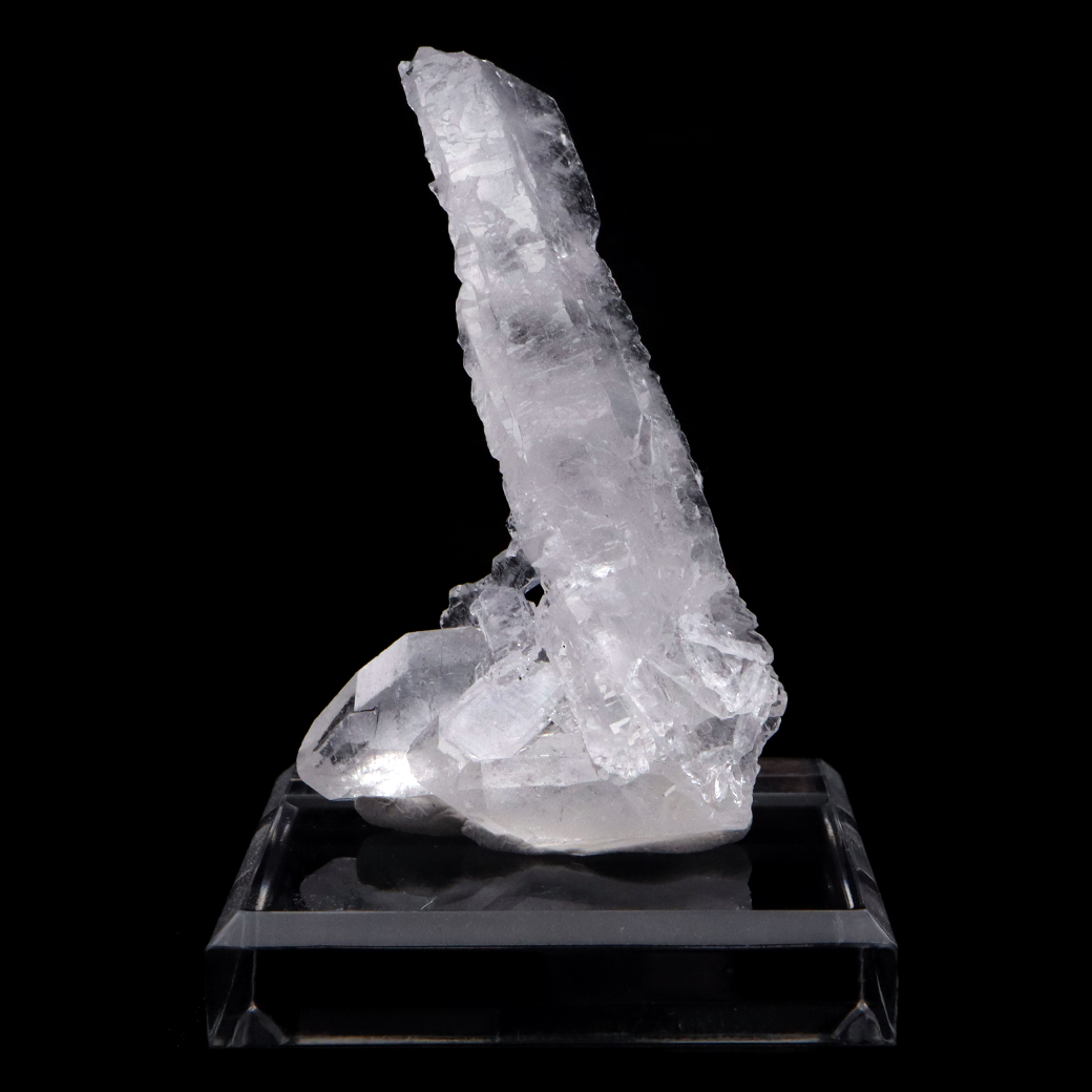 天然 水晶 クラスター 台付き ブラジル トマスゴンサガ産 原石 天然石 1点物 パワーストーン