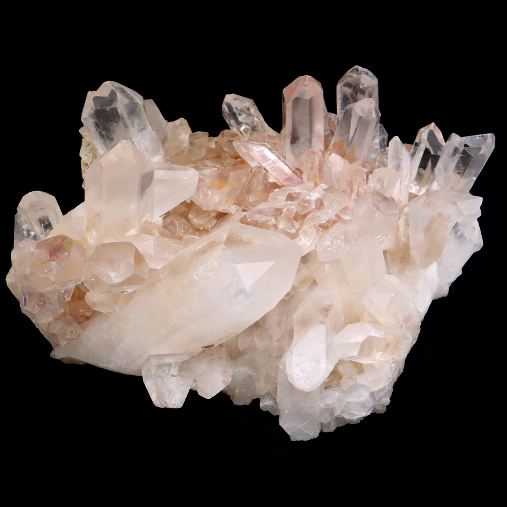 天然 水晶 クラスター 中国 貴州省産 原石 天然石 1点物 パワーストーン