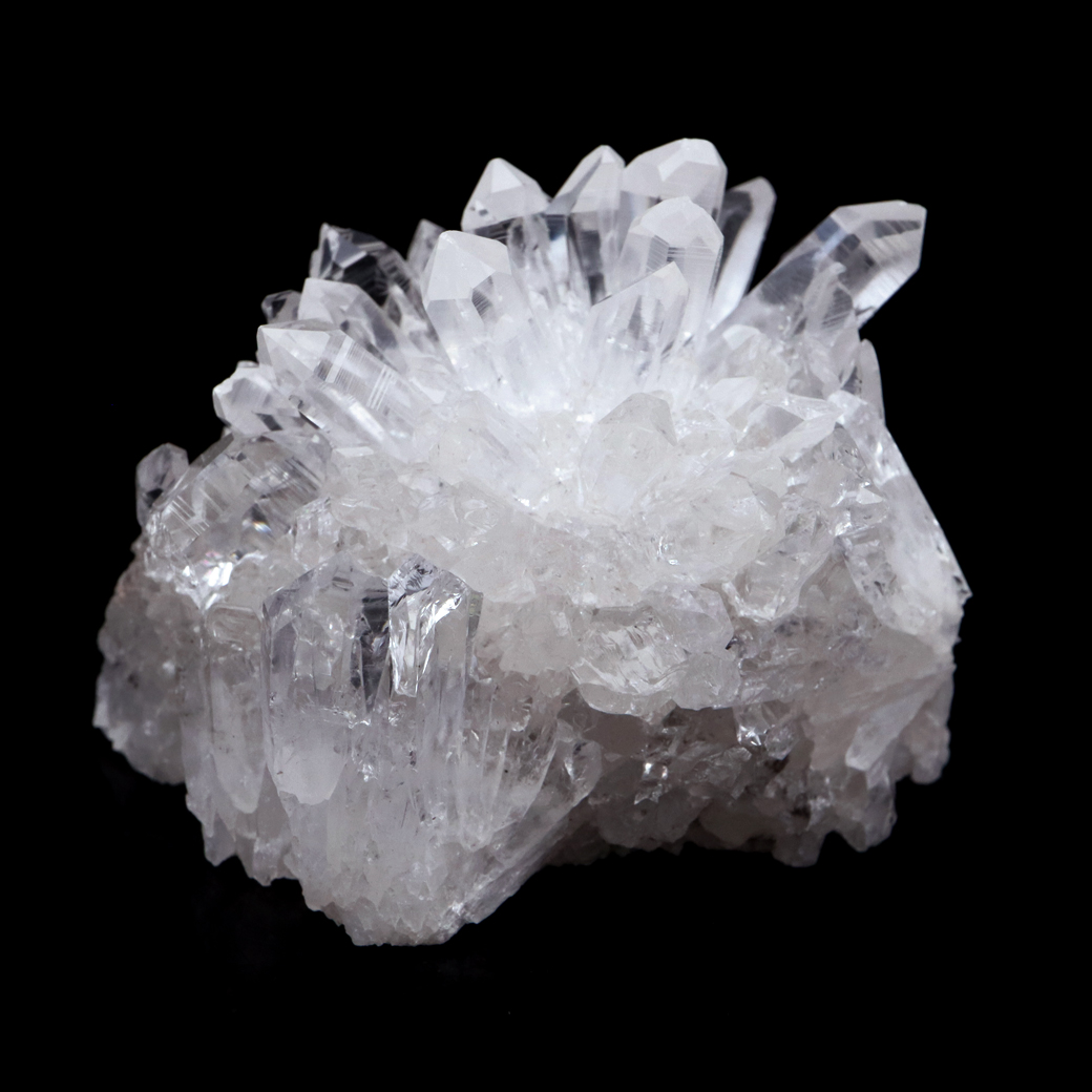 天然 水晶 クラスター 四川省産 原石 天然石 1点物 パワーストーン