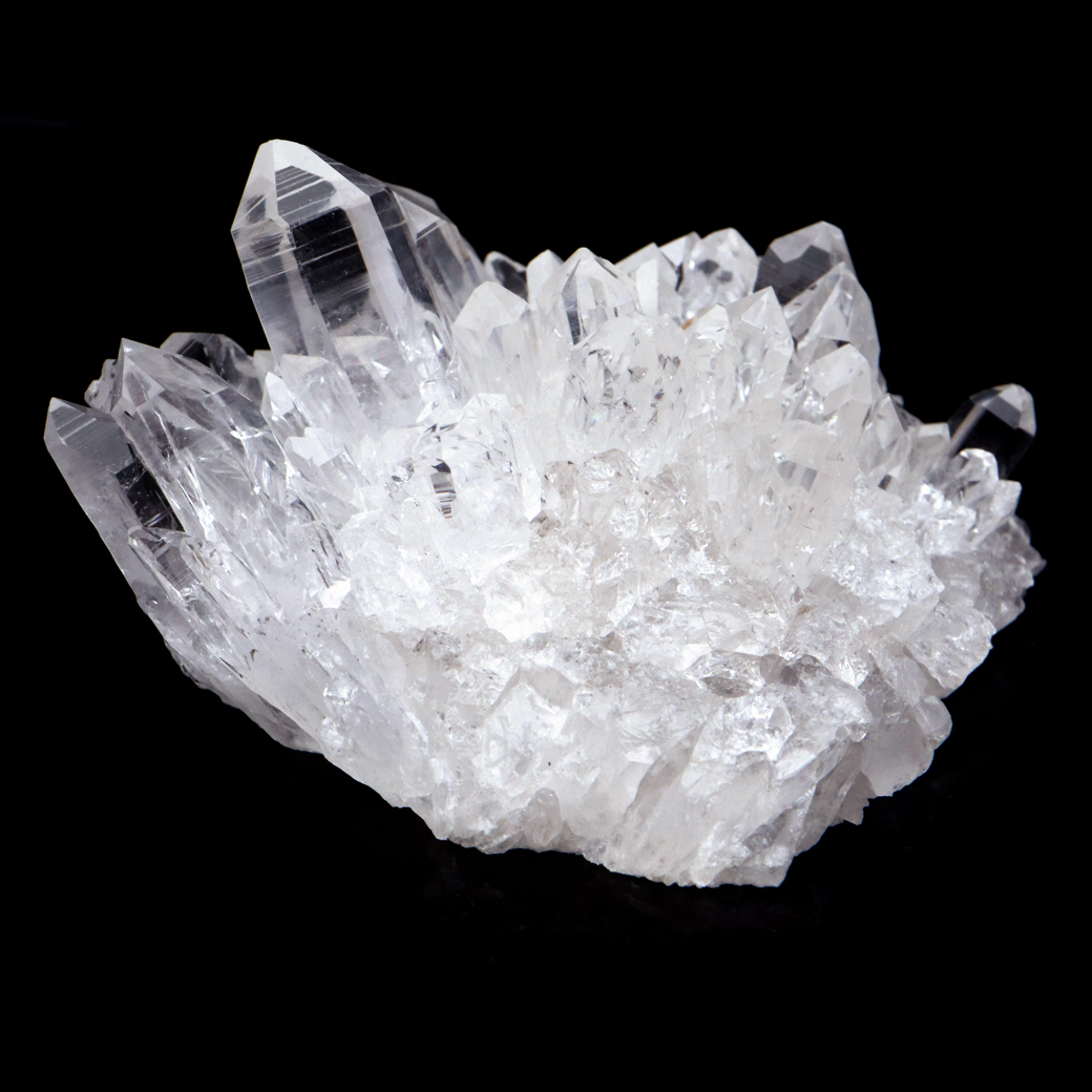 天然 水晶 クラスター 四川省産 原石 天然石 1点物 パワーストーン