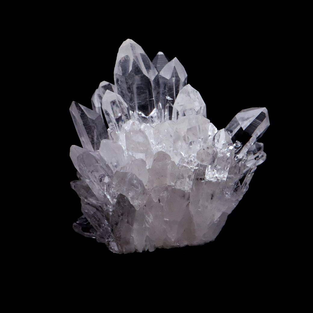 天然 水晶 クラスター 四川省産 原石 天然石 1点物 パワーストーン