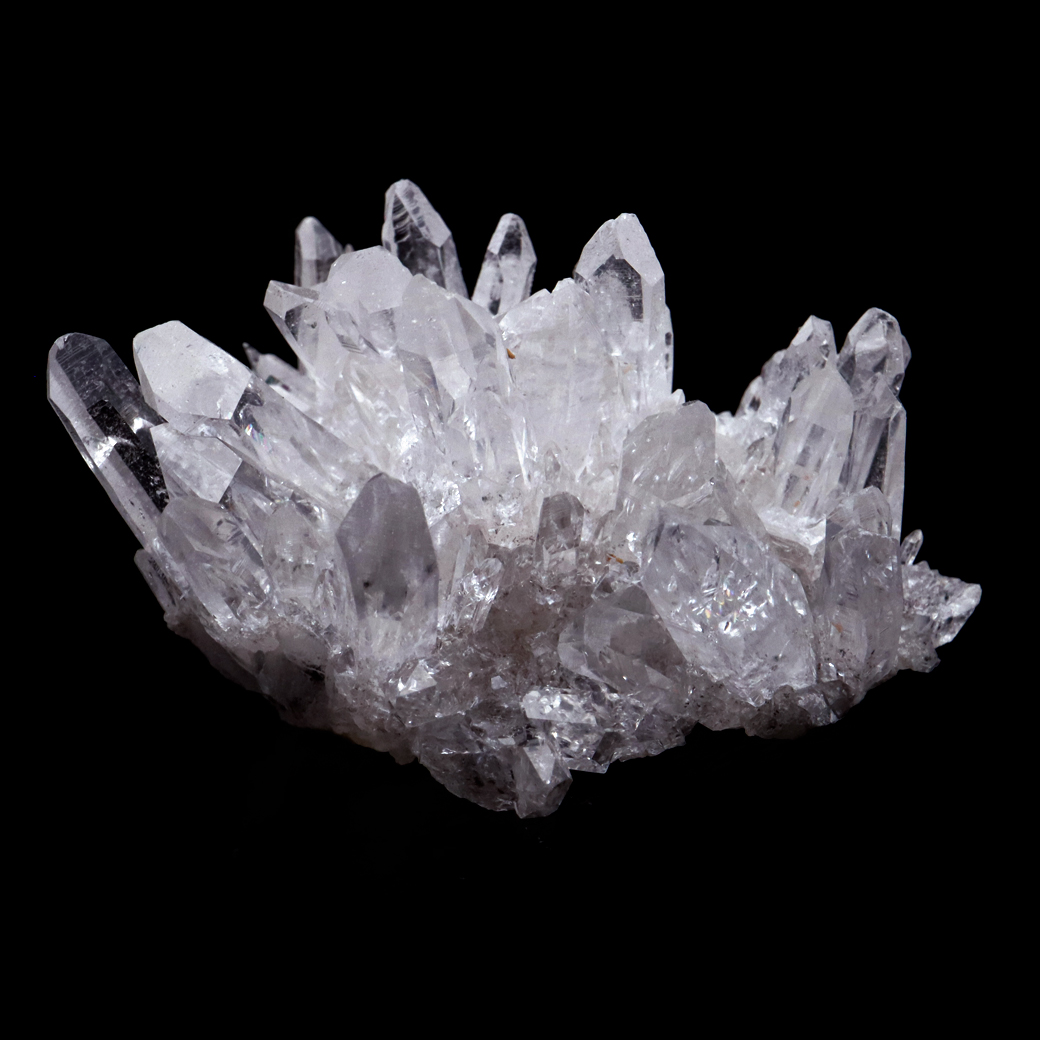 天然 水晶 クラスター 四川省産 原石 天然石 1点物 パワーストーン