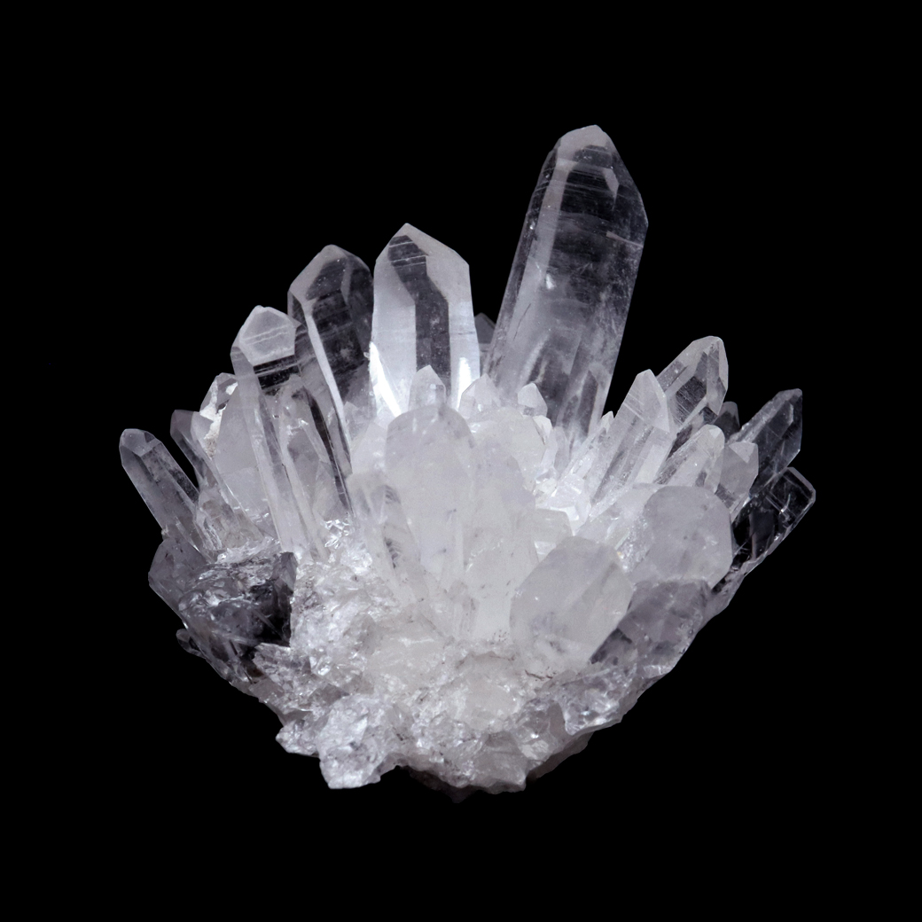 天然 水晶 クラスター 四川省産 原石 天然石 1点物 パワーストーン