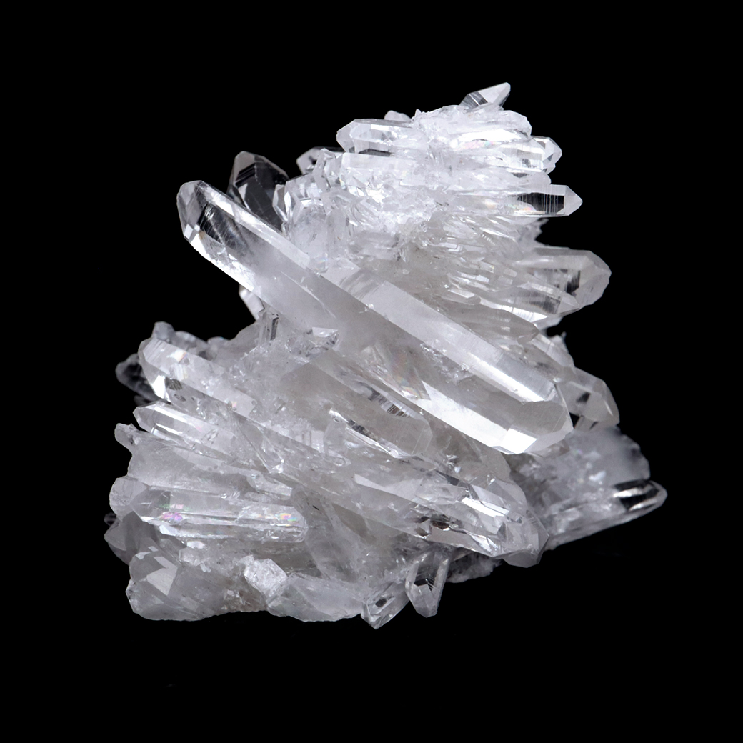 天然 水晶 クラスター 四川省産 原石 天然石 1点物 パワーストーン