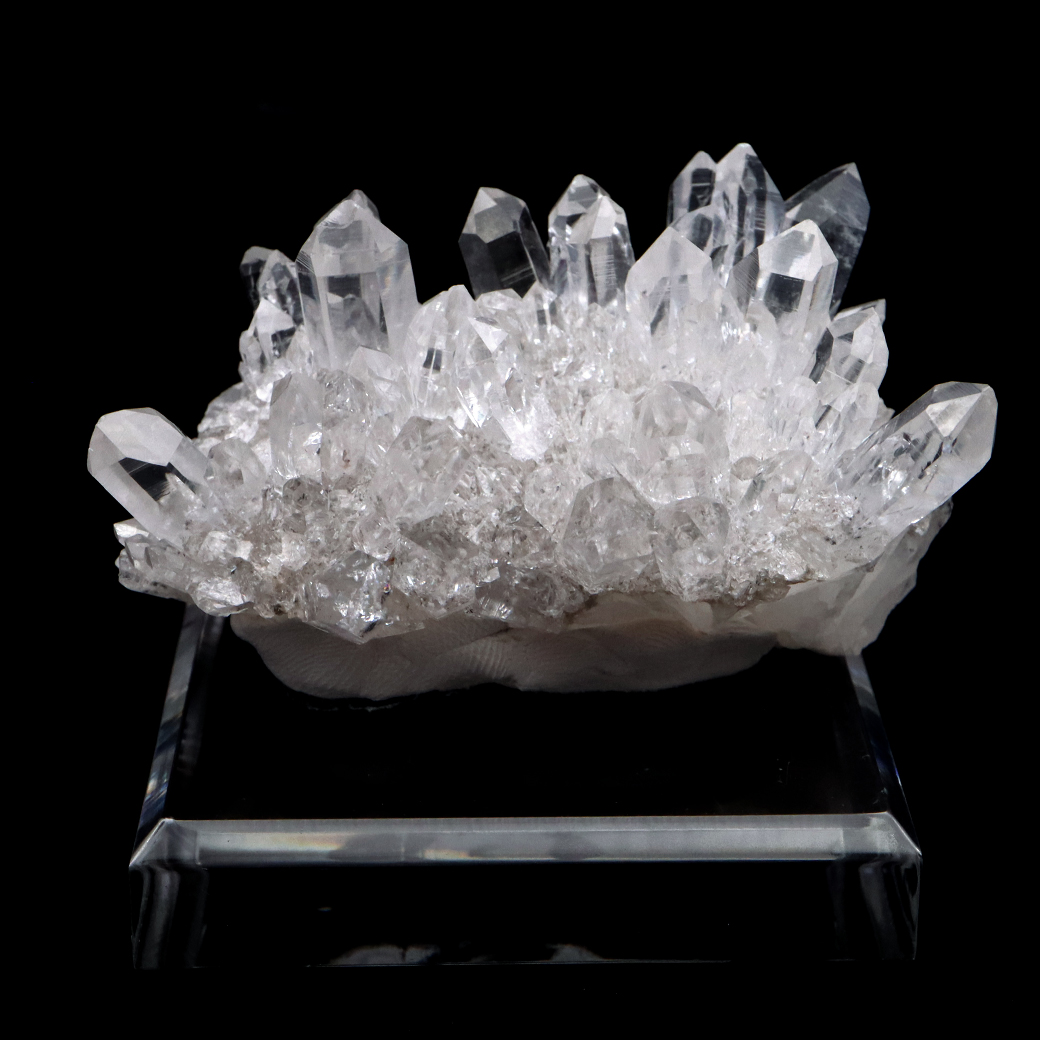 天然 水晶 クラスター 四川省産 原石 天然石 1点物 パワーストーン