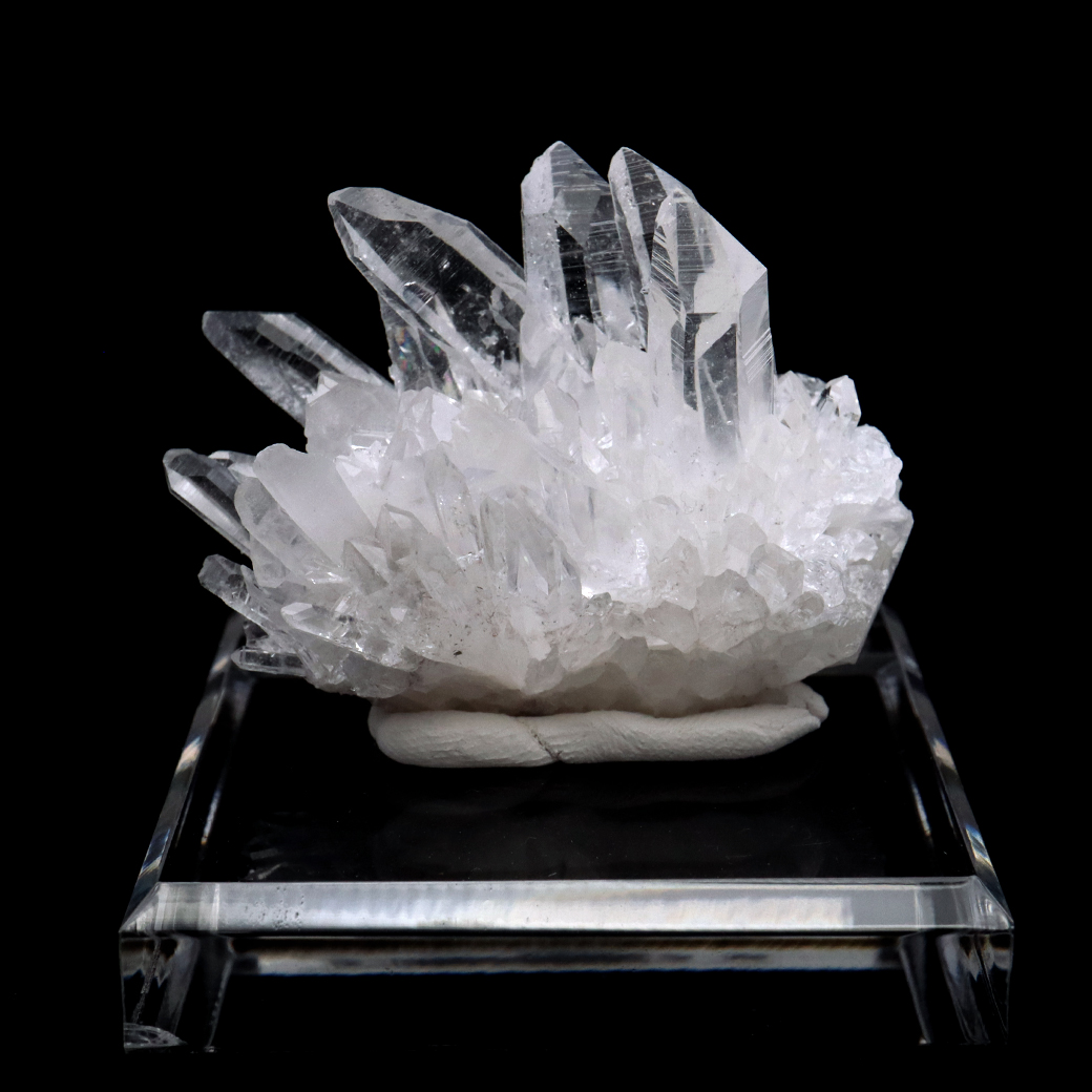 天然 水晶 クラスター 四川省産 原石 天然石 1点物 パワーストーン