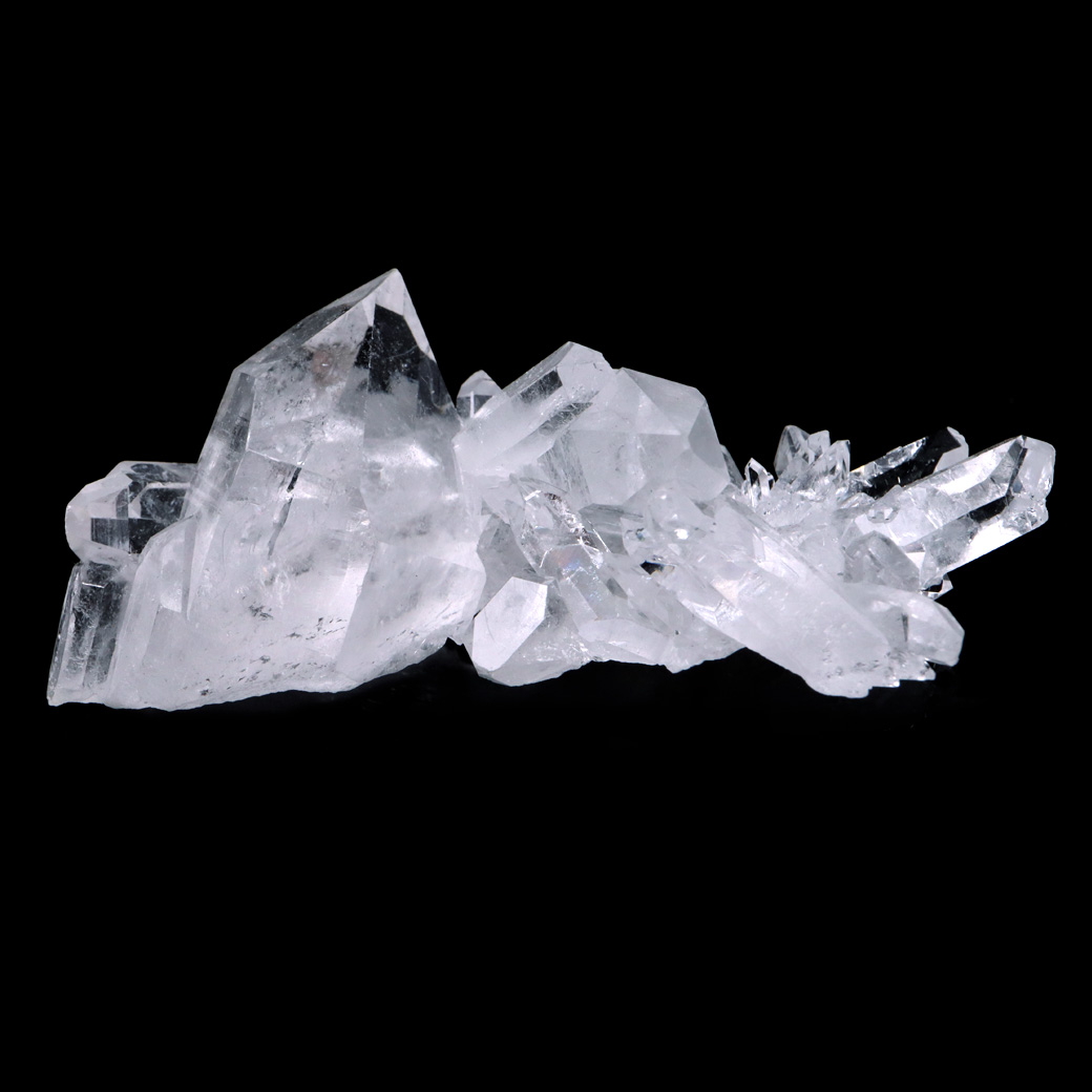 天然 水晶 クラスター 59g ブラジル トマスゴンサガ産 原石 天然石 1点物 パワーストーン クリスタル 結晶 浄化 置き物