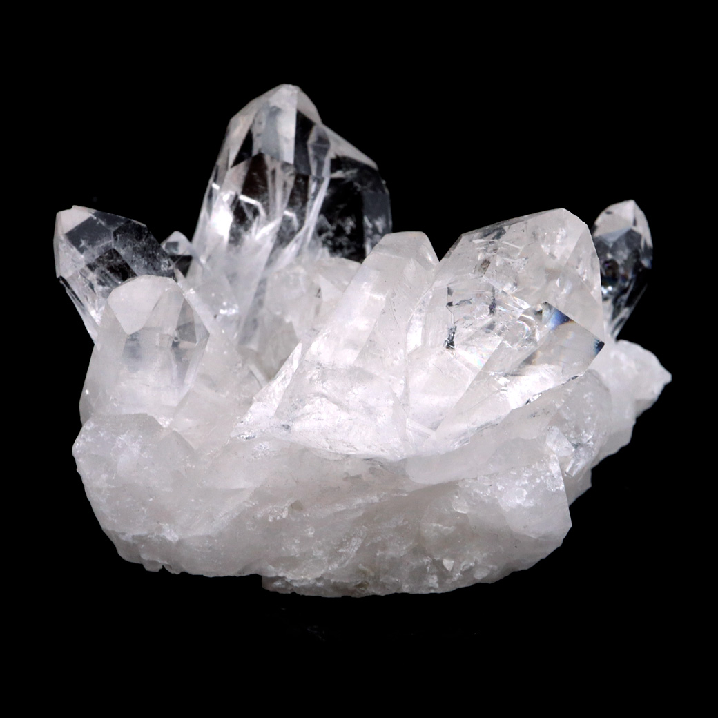 天然 水晶 クラスター 95g ブラジル トマスゴンサガ産 原石 天然石 1点物 パワーストーン クリスタル 結晶 浄化 置き物