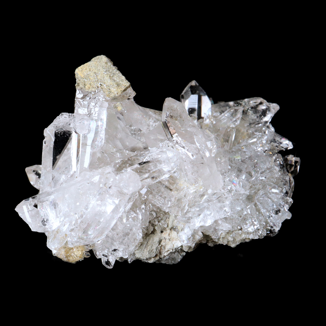 天然 水晶 クラスター ミニ ブラジル ゼッカ産 透明感が美しい ゼッカクォーツ 原石 天然石 1点物 パワーストーン クリスタル