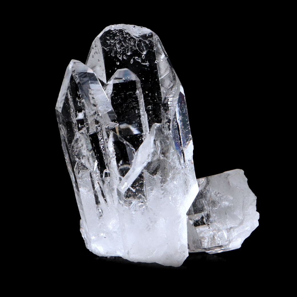 天然 水晶 クラスター ミニ ブラジル ゼッカ産 透明感が美しい ゼッカクォーツ 原石 天然石 1点物 パワーストーン クリスタル