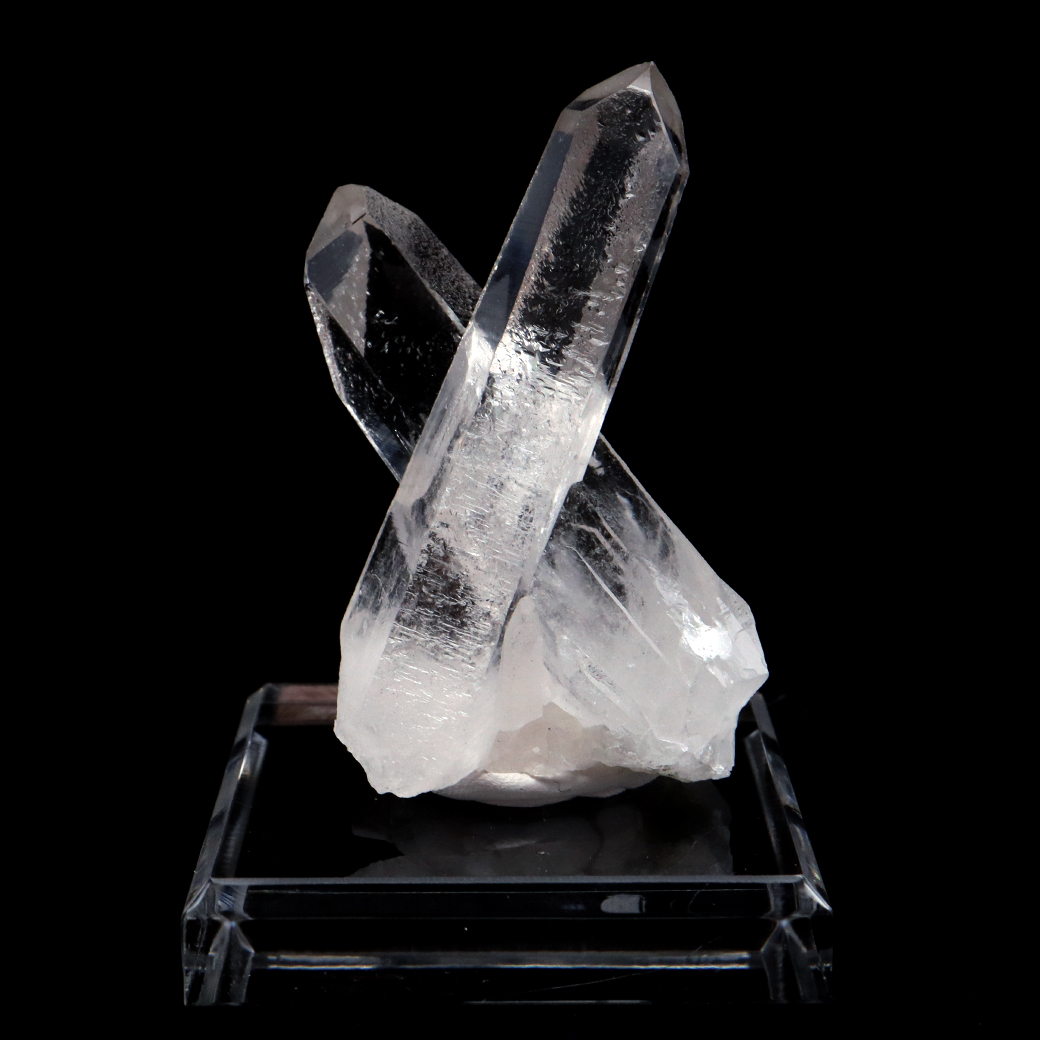 天然 水晶 クラスター ブラジル ゼッカ産 透明感が美しい ゼッカクォーツ 原石 天然石 1点物 パワーストーン