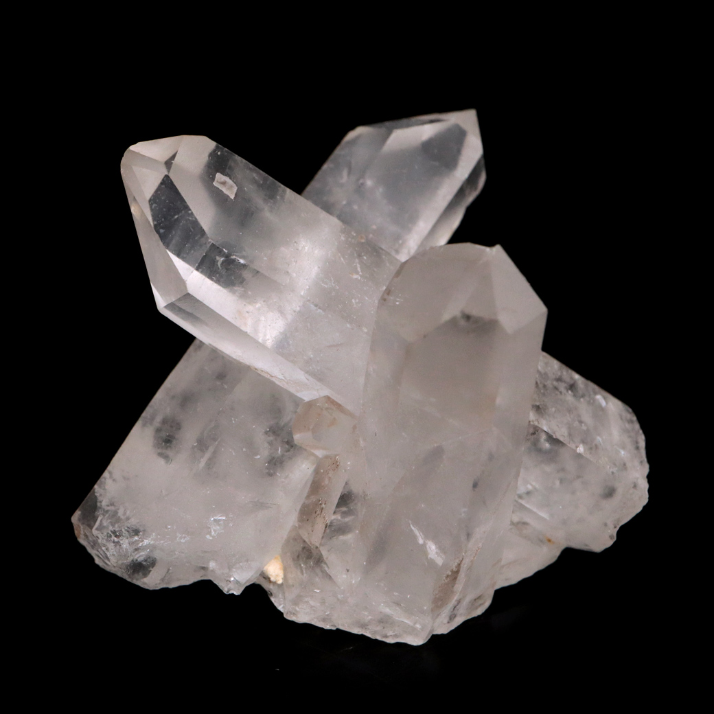 天然 水晶 クラスター ミニ ブラジル ゼッカ産 透明感が美しい ゼッカクォーツ 原石 天然石 1点物 パワーストーン クリスタル 結晶 浄化