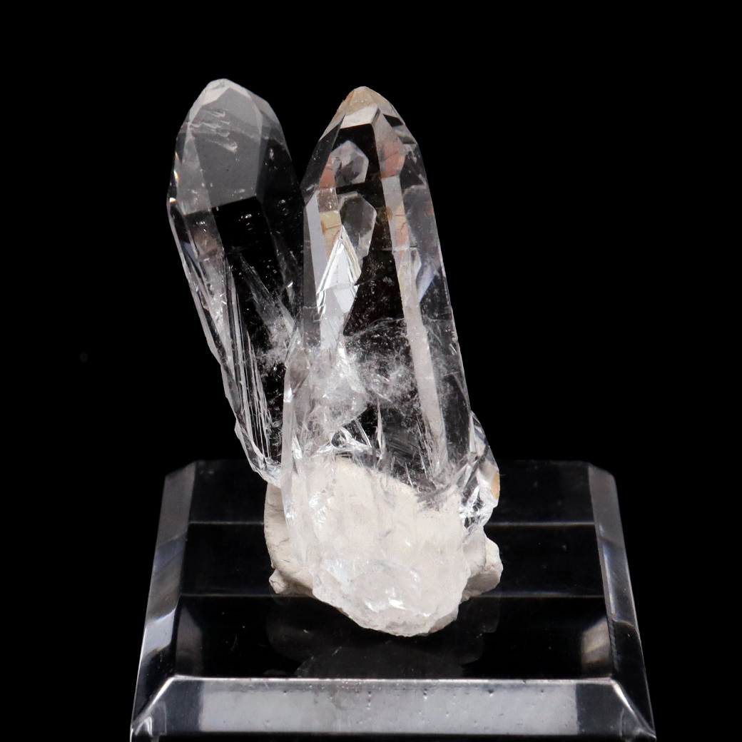 天然 水晶 クラスター ミニ ブラジル ゼッカ産 透明感が美しい ゼッカクォーツ 原石 天然石 1点物 パワーストーン クリスタル 結晶 浄化
