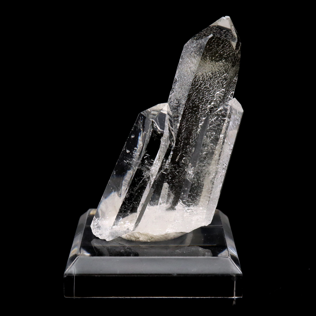 天然 水晶 クラスター ミニ ブラジル ゼッカ産 透明感が美しい ゼッカクォーツ 原石 天然石 1点物 パワーストーン クリスタル 結晶 浄化