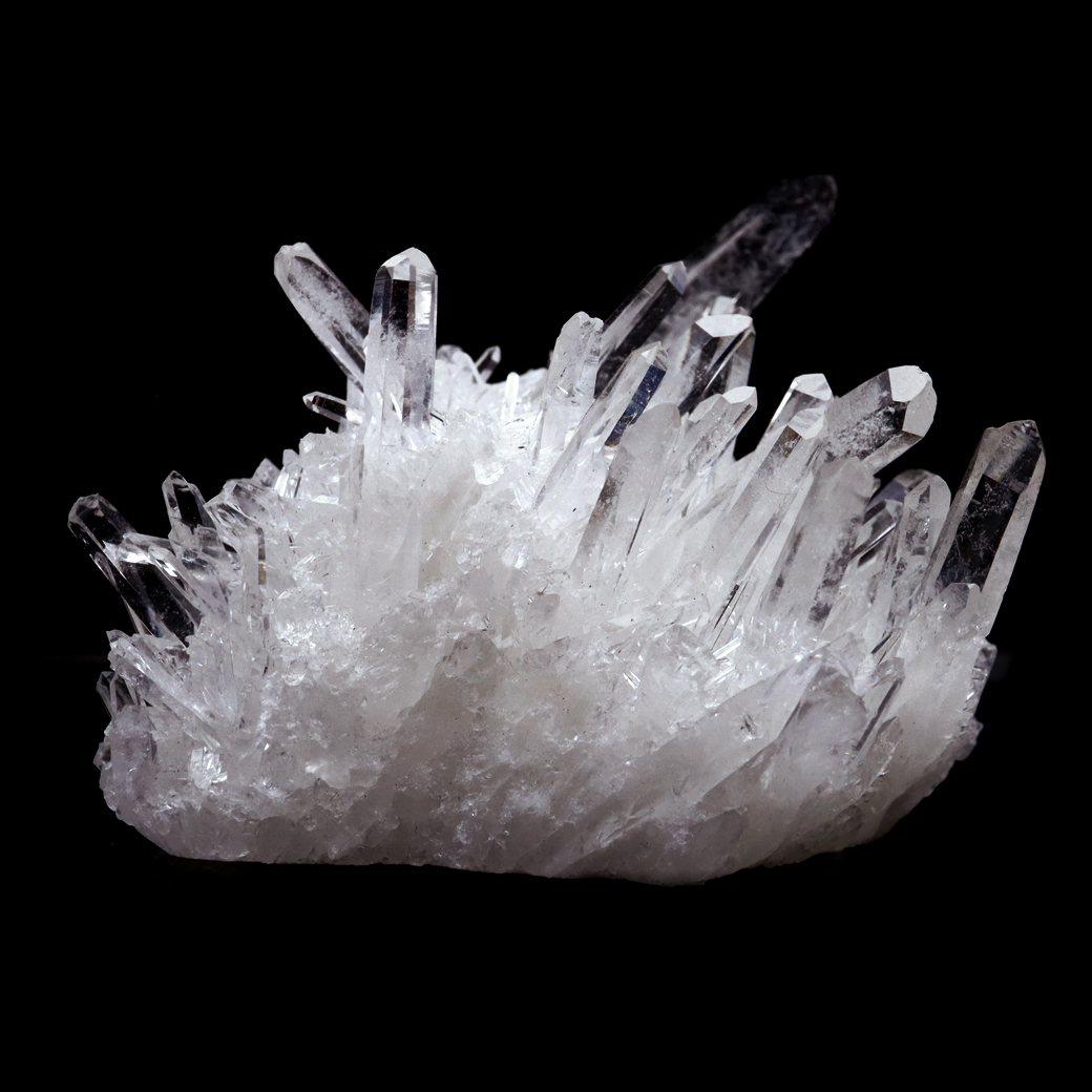 天然 水晶 クラスター 四川省産 原石 天然石 1点物 パワーストーン