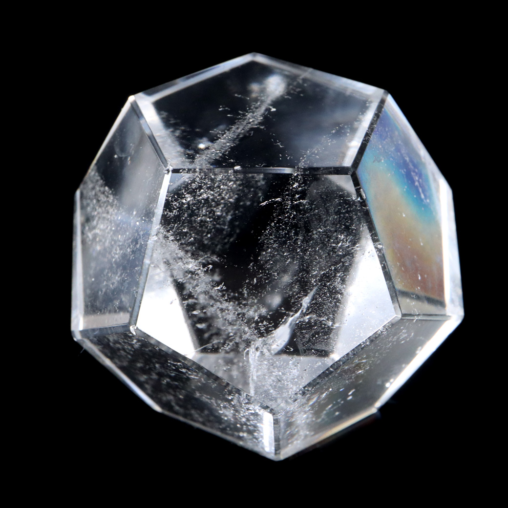 レムリアンシード 正十二面体 虹入り  AAA 神聖幾何学 12面体 水晶 天然石 ブラジル バイーア産 スピリチュアル