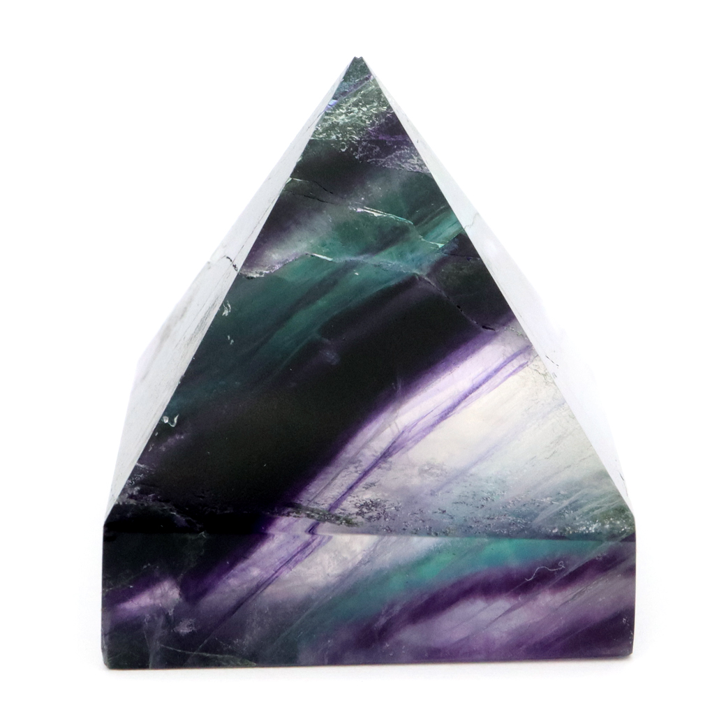フローライト ピラミッド 天然石 蛍石 ミニサイズ 1点もの パワーストーン fluorite