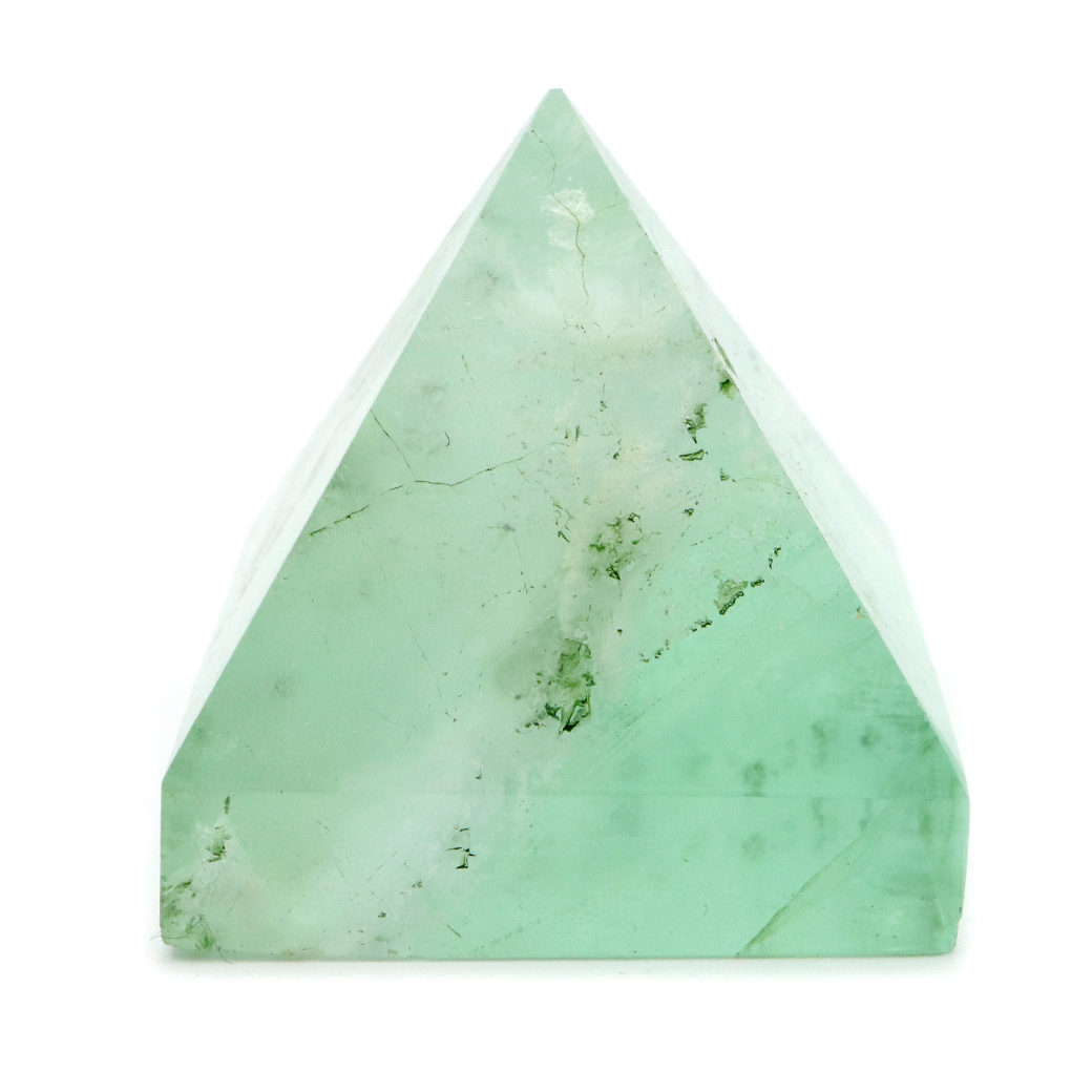 エンジェルフェザー フローライト ピラミッド 天然石 蛍石 ミニサイズ 1点もの パワーストーン fluorite