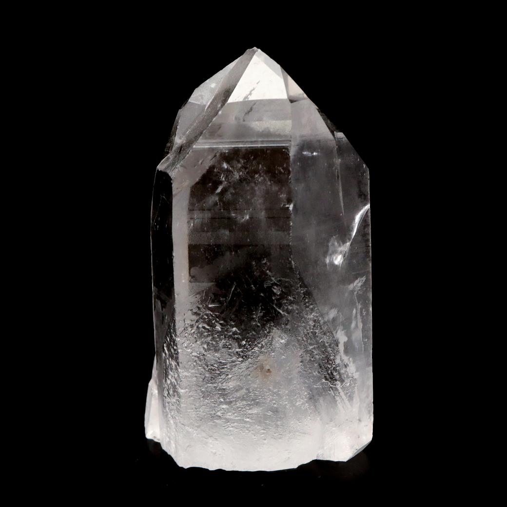 レムリアンシード 水晶 六角柱 ポイント 一部面残し 研磨磨き 1点もの AA 天然石 ブラジル バイーア州産 証明書付き