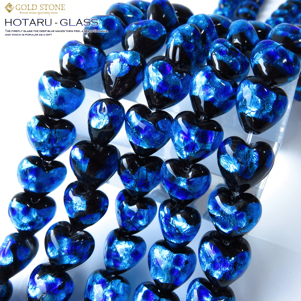 ホタルガラス 一連 ビーズ 沖縄 お土産