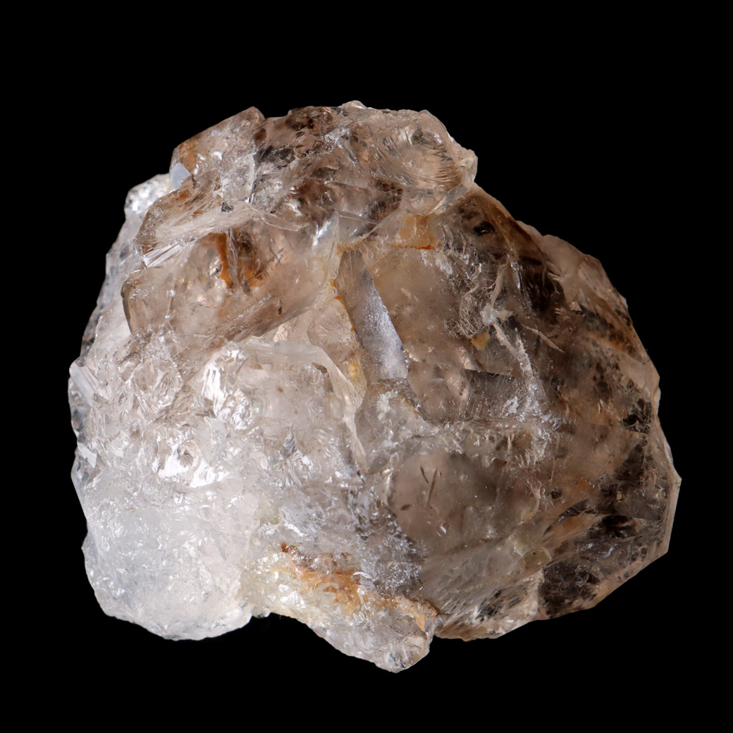 ジャカレー 水晶 クラスター 123g ブラジル産 原石 ワニ水晶 エレスチャルクォーツ 天然石 1点物 パワーストーン クリスタル