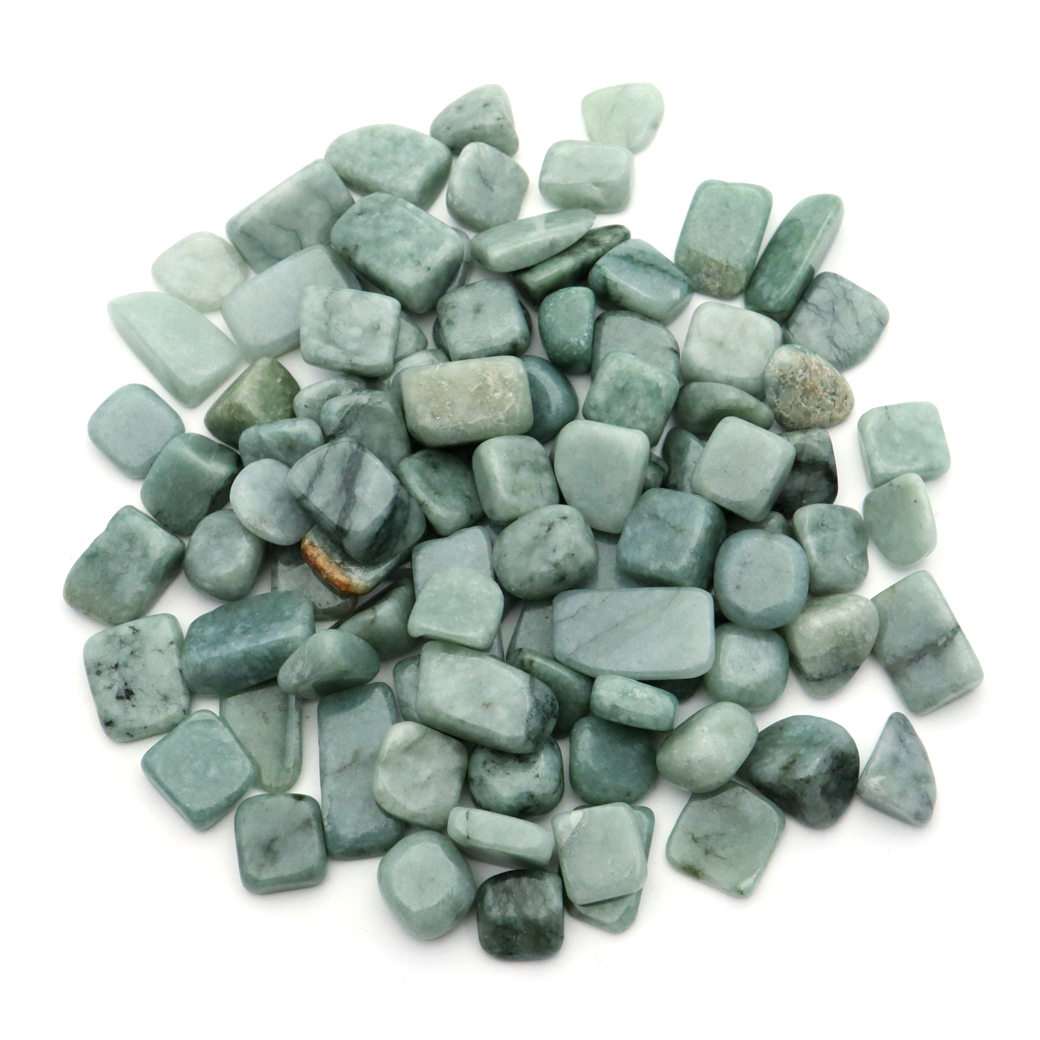 ミャンマー産 翡翠 さざれ 100g AA ひすい ビルマヒスイ 天然石 パワーストーン 浄化 グッズ ネイルパーツ 材料 レジンパーツ おうち時間