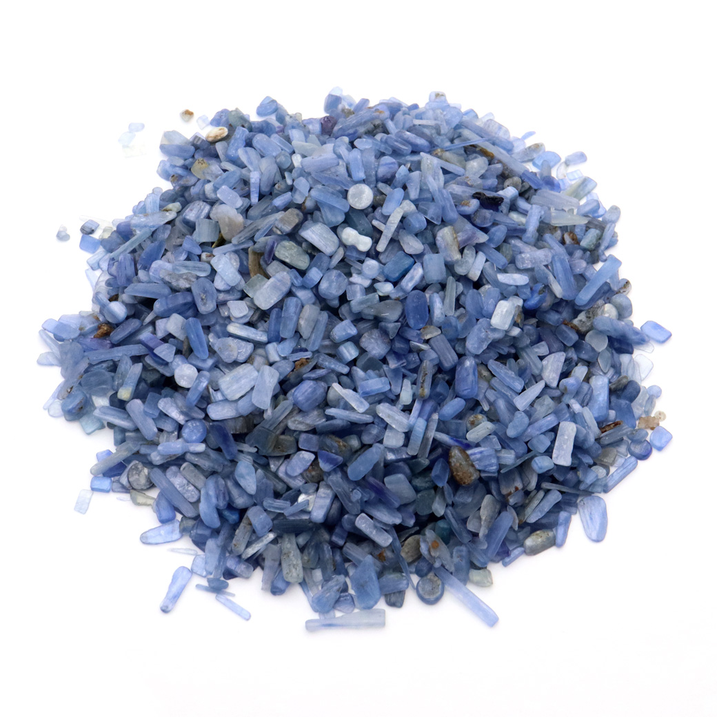 カイヤナイト さざれ石 本物 100g 極小サイズ SS ナチュラルカラー ブラジル産