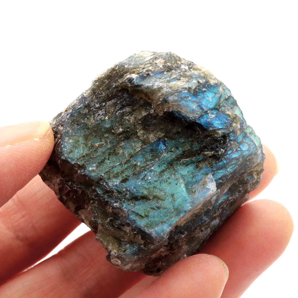 ラブラドライト ラフ原石 マダガスカル産 コレクション ラブラドル長石 曹灰長石 ラブラドレッセンス 天然石 1点物 パワーストーン