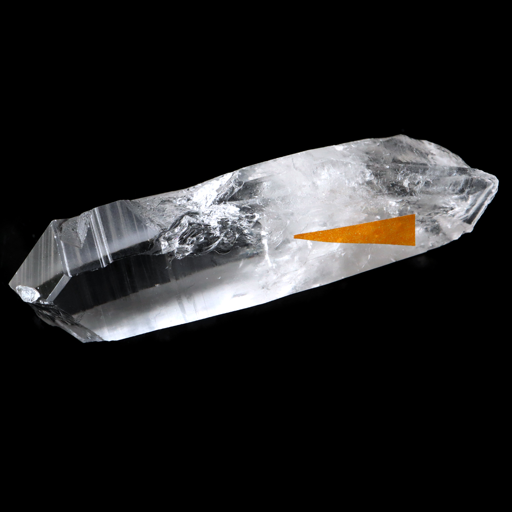 レムリアンシード 水晶 ポイント ライトニング水晶 雷水晶 単結晶 天然石 ブラジル ミナスジェライス州 セーラ・デ・カブラル産