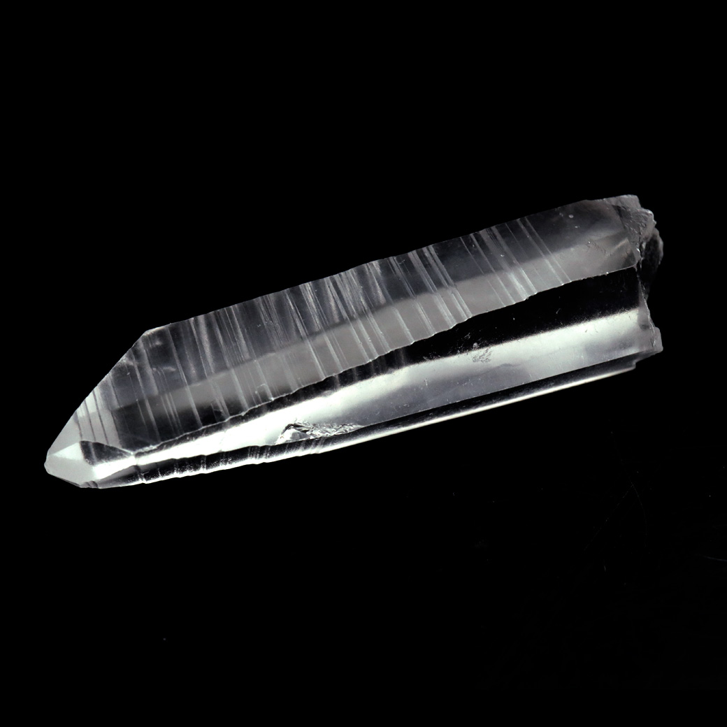 レムリアンシード 水晶 ポイント ライトニング水晶 雷水晶 単結晶 天然石 ブラジル ミナスジェライス州 セーラ・デ・カブラル産