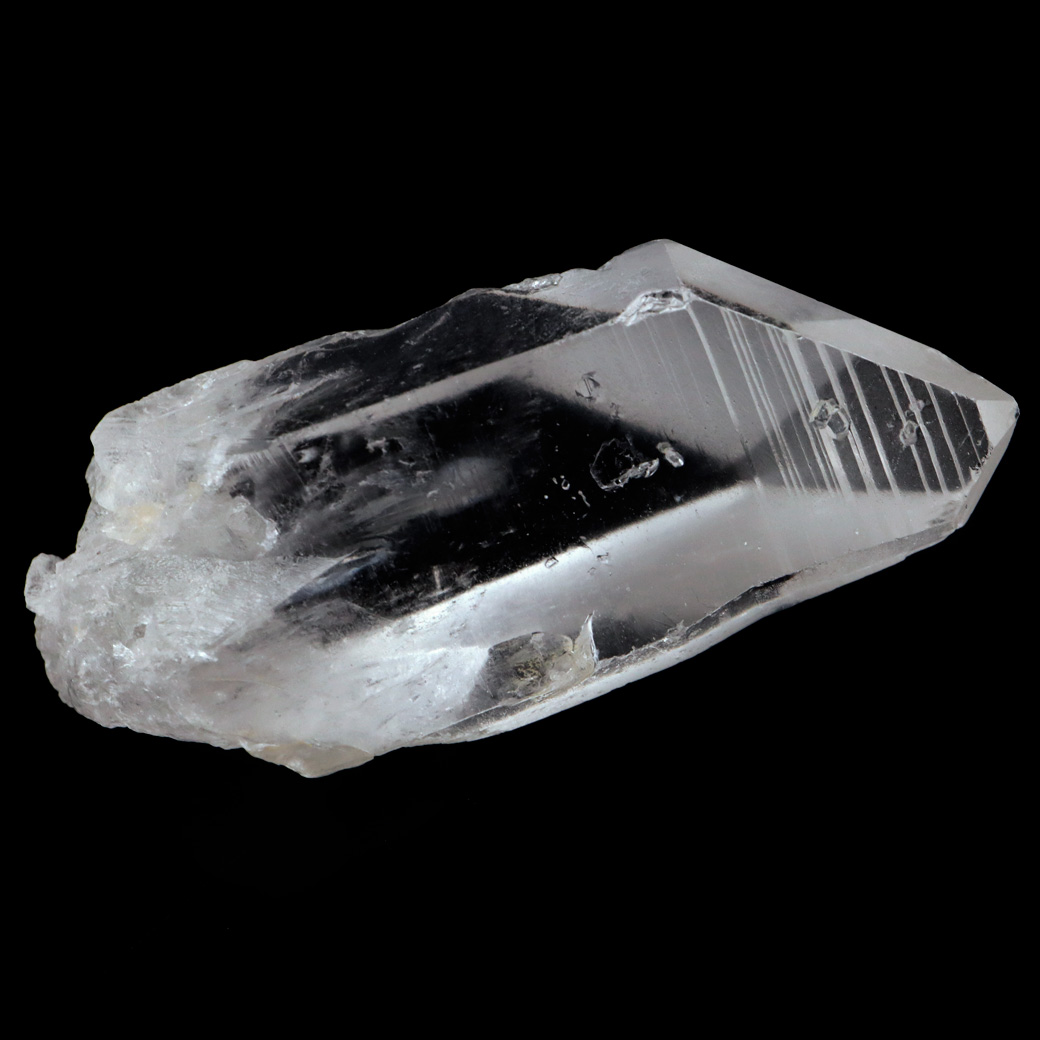 レムリアンシード 水晶 ポイント ライトニング水晶 雷水晶 単結晶 天然石 ブラジル ミナスジェライス州 セーラ・デ・カブラル産