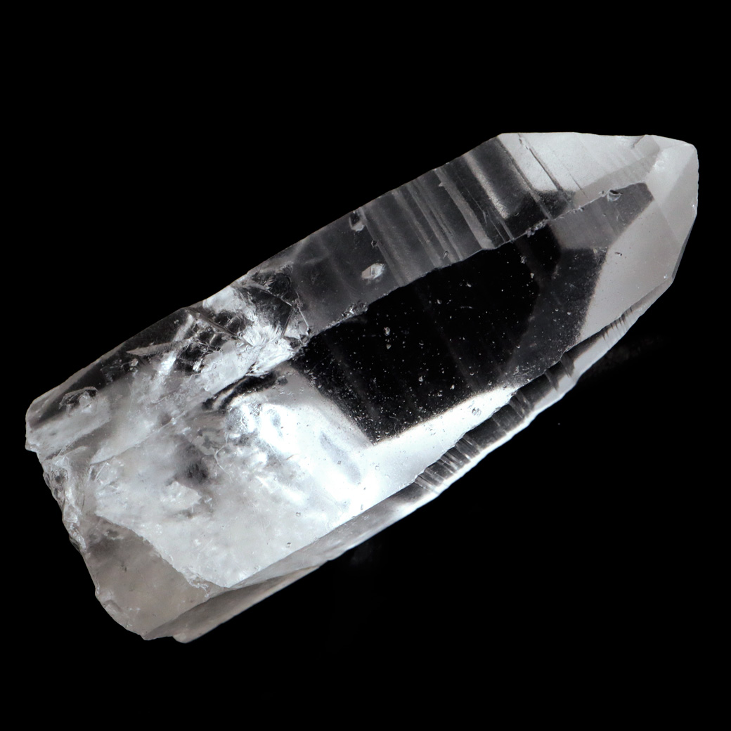 レムリアンシード 水晶 ポイント ライトニング水晶 雷水晶 単結晶 天然石 ブラジル ミナスジェライス州 セーラ・デ・カブラル産