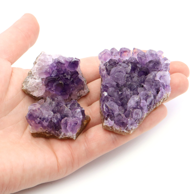 アメジスト 原石 量り売り 250g ランダム発送 ブラジル産 紫水晶 クラスター 2月 誕生石