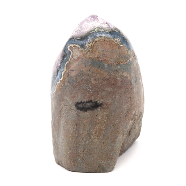 アメジスト クラスター 側面磨き AAA ドゥルーザ 紫水晶 置き物 原石 ウルグアイ産 天然石 1点物 2月 誕生石 天然石 amethyst