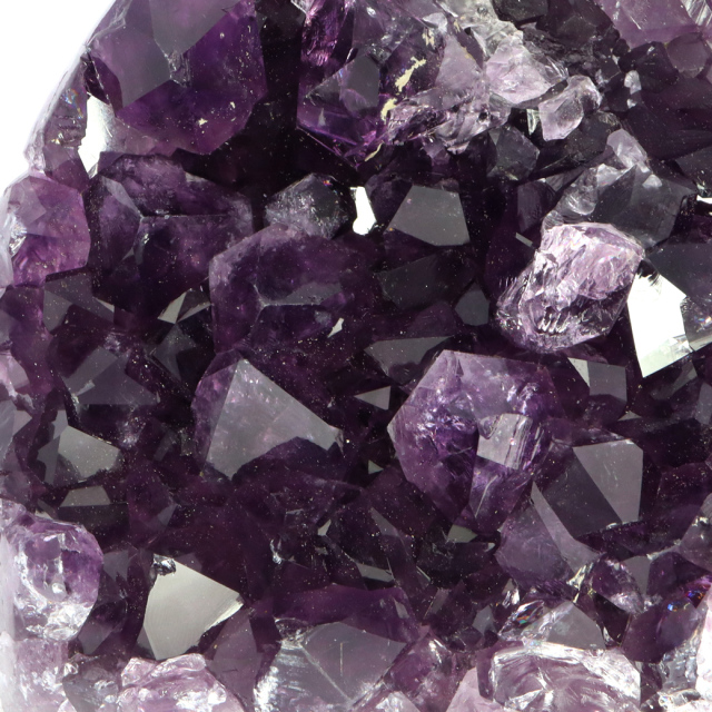 アメジスト クラスター 側面磨き AAA ドゥルーザ 紫水晶 置き物 原石 ウルグアイ産 天然石 1点物 2月 誕生石 天然石 amethyst