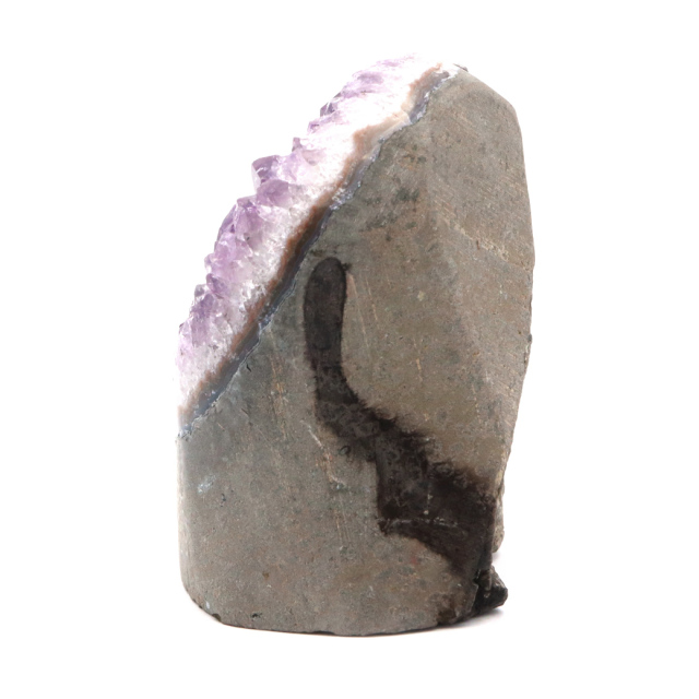 アメジスト クラスター 側面磨き AAA ドゥルーザ 紫水晶 置き物 原石 ウルグアイ産 天然石 1点物 2月 誕生石 天然石 amethyst