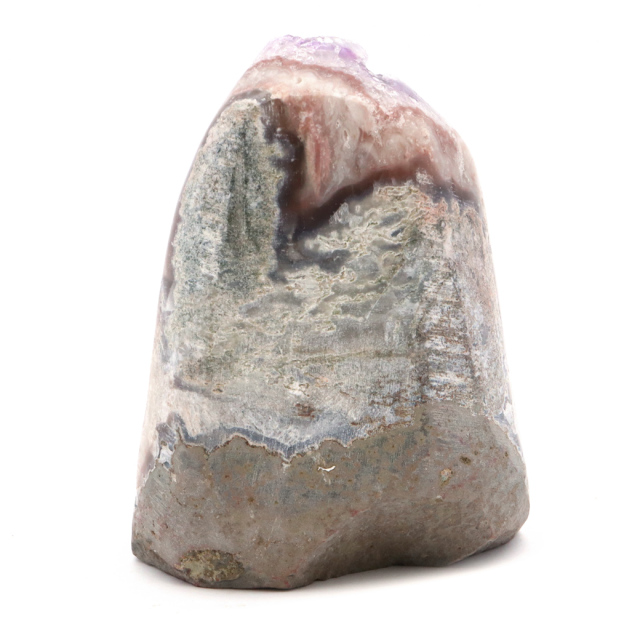 アメジスト クラスター 側面磨き AAA ドゥルーザ 紫水晶 置き物 原石 ウルグアイ産 天然石 1点物 2月 誕生石 天然石 amethyst