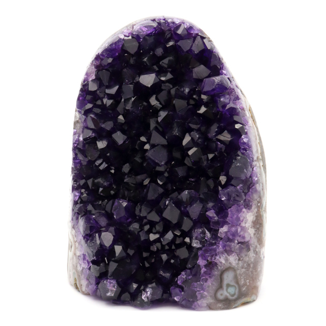 アメジスト クラスター 側面磨き エクストラ グレード EX ドゥルーザ 紫水晶 置き物 原石