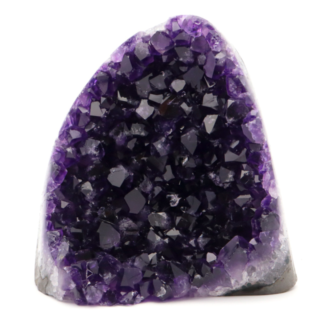 アメジスト クラスター 側面磨き エクストラ グレード EX ドゥルーザ 紫水晶 置き物 原石