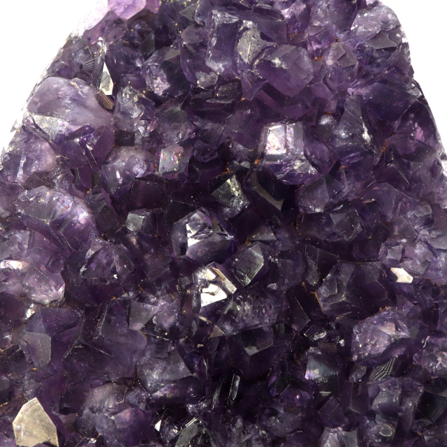 アメジスト クラスター 側面磨き AAA ドゥルーザ 紫水晶 置き物 原石 ウルグアイ産 天然石 1点物 2月 誕生石 天然石 amethyst