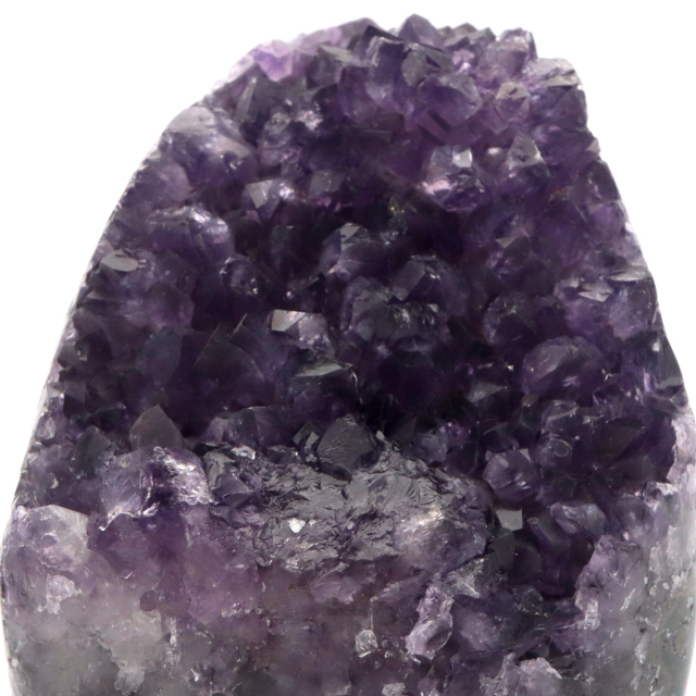 アメジスト クラスター 側面磨き AAA ドゥルーザ 紫水晶 置き物 原石 ウルグアイ産 天然石 1点物 2月 誕生石 天然石 amethyst