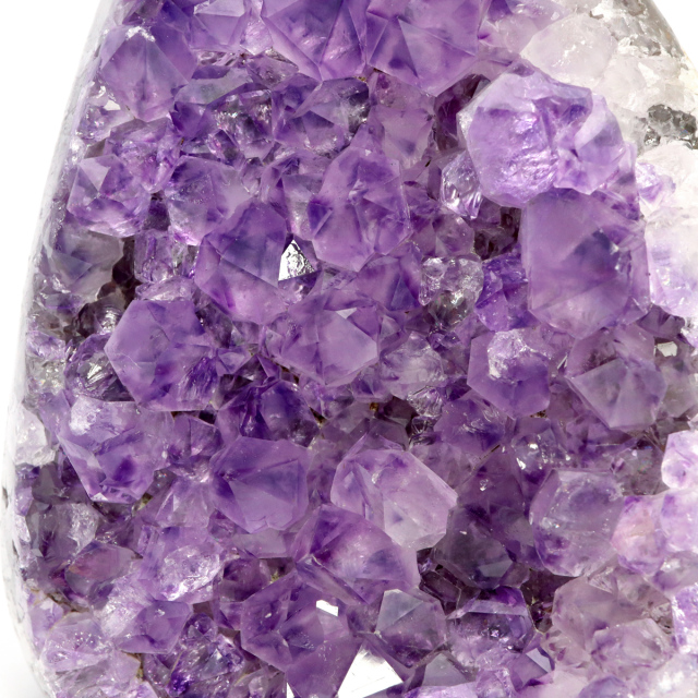アメジスト クラスター 側面磨き AAA ドゥルーザ 紫水晶 置き物 原石 ウルグアイ産 天然石 1点物 2月 誕生石 天然石 amethyst