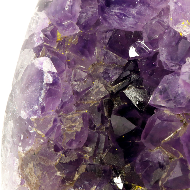 アメジスト クラスター 側面磨き AAA ドゥルーザ 紫水晶 置き物 原石 ウルグアイ産 天然石 1点物 2月 誕生石 天然石 amethyst