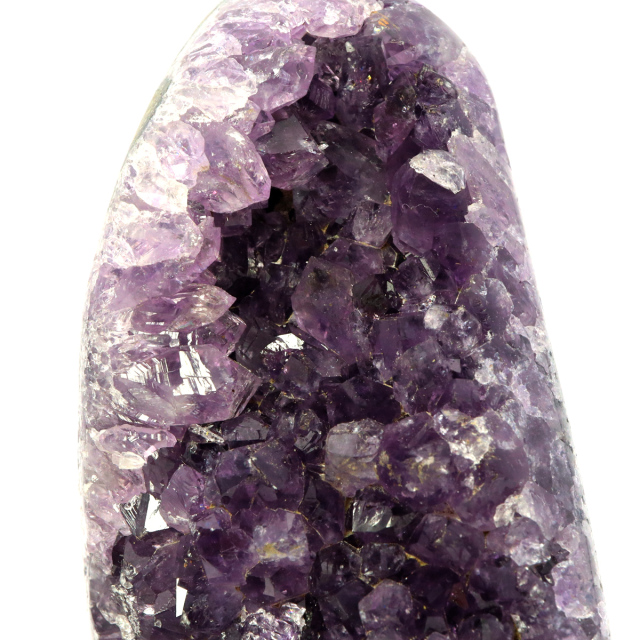 アメジスト クラスター 側面磨き AAA ドゥルーザ 紫水晶 置き物 原石 ウルグアイ産 天然石 1点物 2月 誕生石 天然石 amethyst
