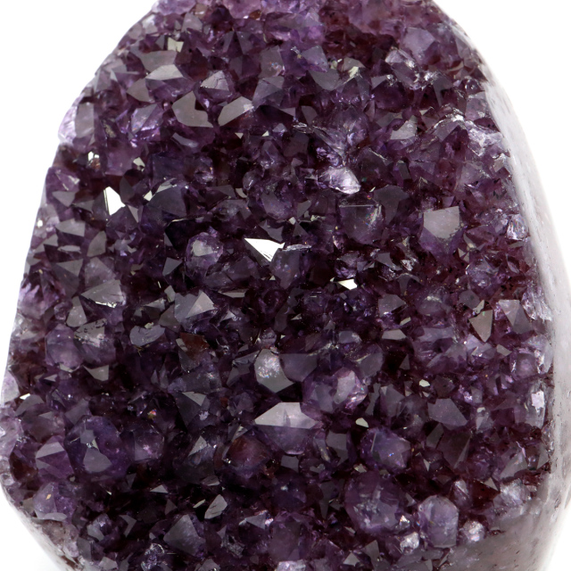 アメジスト クラスター 側面磨き AAA ドゥルーザ 紫水晶 置き物 原石 ウルグアイ産 天然石 1点物 2月 誕生石 天然石 amethyst