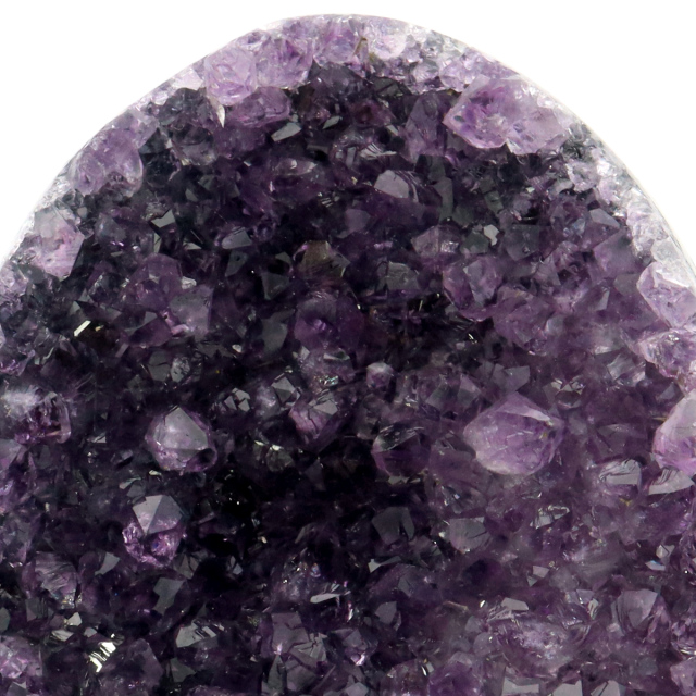 アメジスト クラスター 側面磨き AAA ドゥルーザ 紫水晶 置き物 原石 ウルグアイ産 天然石 1点物 2月 誕生石 天然石 amethyst