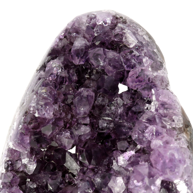 アメジスト クラスター 側面磨き AAA ドゥルーザ 紫水晶 置き物 原石 ウルグアイ産 天然石 1点物 2月 誕生石 天然石 amethyst