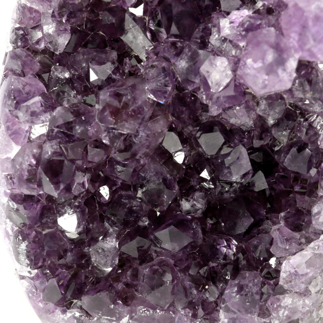 アメジスト クラスター 側面磨き AAA ドゥルーザ 紫水晶 置き物 原石 ウルグアイ産 天然石 1点物 2月 誕生石 天然石 amethyst