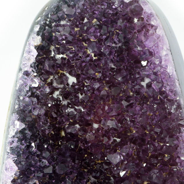 アメジスト クラスター 側面磨き AAA ドゥルーザ 紫水晶 置き物 原石 ウルグアイ産 天然石 1点物 2月 誕生石 天然石 amethyst
