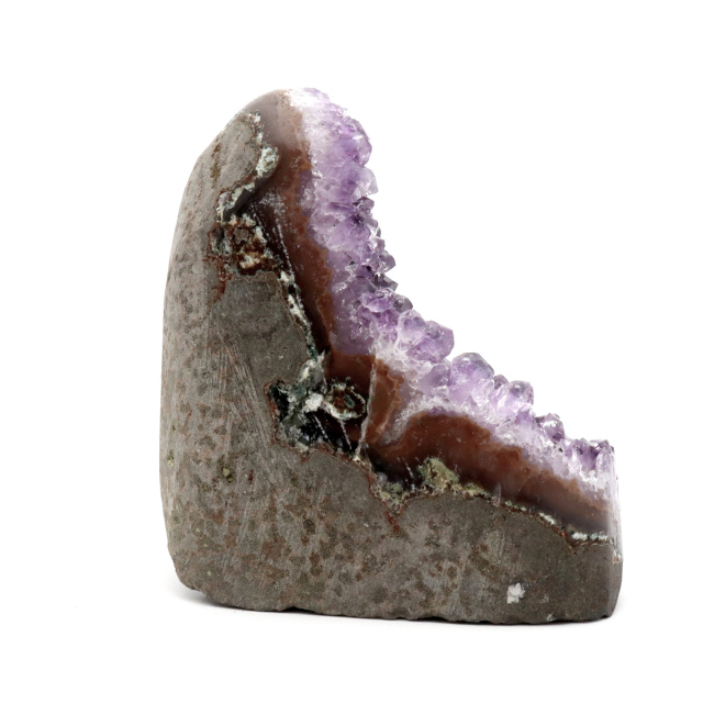 アメジスト クラスター 側面磨き AAA ドゥルーザ 紫水晶 置き物 原石 ウルグアイ産 天然石 1点物 2月 誕生石 天然石 amethyst